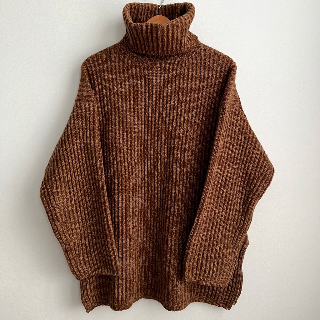 Brown Acne Studios Disa Knit Turtleneck